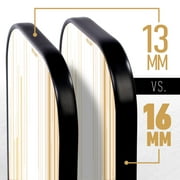 Franklin Sports Pro Signature Pickleball Paddles - 16mm Poly Core - Gold