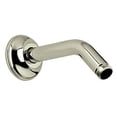 thumbnail image 5 of Rohl 6 9/16" Length 1/2"M X 1/2"M Npt Wall Mounted Shower Arm Outlet In Polished Chrome With Traditional Style Ros0012 Adjustable Sliding Escutcheon, 5 of 7