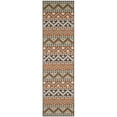 thumbnail image 6 of SAFAVIEH Veranda Luwig Southwestern Indoor/Outdoor Area Rug, 6'7" x 9'6", Terracotta/Chocolate, 6 of 10