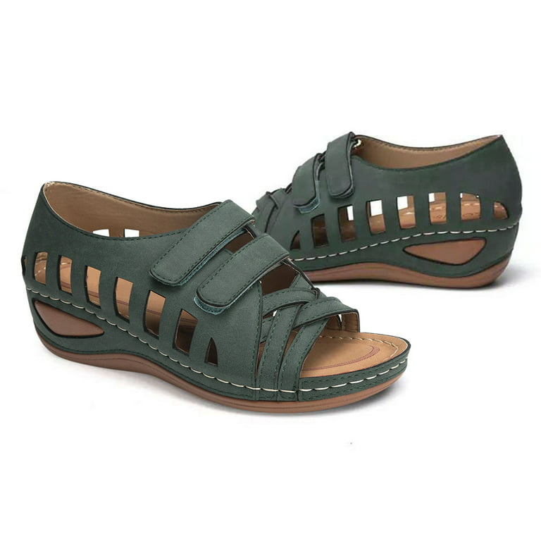 Bkolouuoe Womens Extra Wide Sandals Size 12 Women's Sandals Shoes