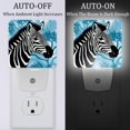 thumbnail image 2 of Zebra LED Square Night Lights - Energy Efficient and Sleek Design - for Bedroom or Living Room - Easy to Install - Dimmable and Remote Controlled, 2 of 6