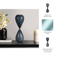 thumbnail image 6 of Decorative Iridescent Hourglass - Modern Sculpture for Home, Living Room, Bedroom, or Office Decor - Elegant Accent for House Shelf Decor, Coffee Table Display, or Mantel Centerpiece - 20", Blue, 6 of 14