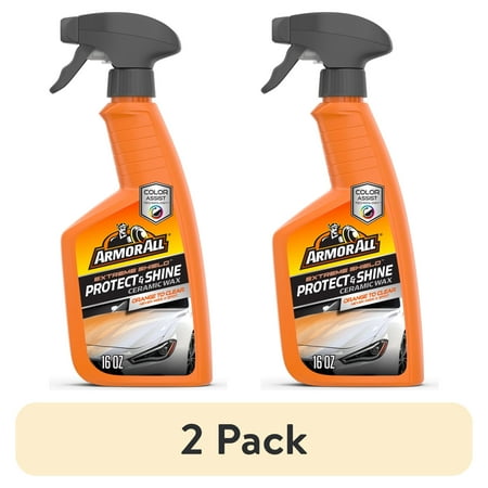 (2 pack) Armor All Extreme Shield Protect & Shine Ceramic Wax, 16 fl oz Bottle