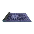 thumbnail image 2 of Ahgly Company Indoor Rectangle Medallion Blue Traditional Area Rugs, 2' x 5', 2 of 4