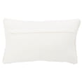 thumbnail image 2 of SAFAVIEH Abella Solid Textured Pillow, 12" x 20", Cream, 2 of 3