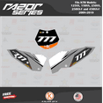 thumbnail image 2 of Kalair GFX Graphics Kit for Ktm Motocross 4-STROKE 250SX-F and 450SX-F (2008-2010) Razor Series, 2 of 5