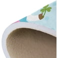 thumbnail image 6 of SKYSONIC Lightweight Non Slip Carpet Mats Area Soft Rugs Floor Mat Rug Decoration for Kids Room Living Room 60 x 39 inches Cute Cow with Leaves, 6 of 6