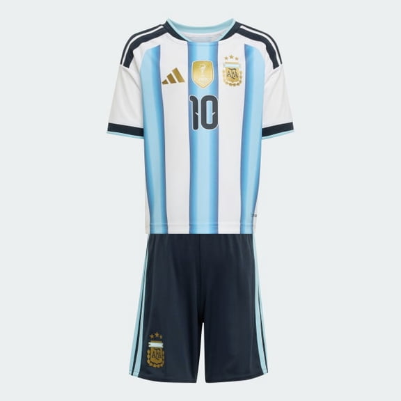 adidas Messi Kids Set Argentina Home Jersey World Cup 2026