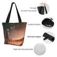 thumbnail image 4 of Balery Astronaut On Mars A Bolsa de Hombro con Diseño, Bolsa Grande y Duradera, Bolsa Versátil para Compras, 4 of 6