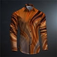 thumbnail image 1 of Camisa de lujo con estampado 3D de rayas para hombre y mujer blusa de gran tamaño a la moda camisa de solapa para hombre camisas de playa ropa de hombre para negocios, 1 of 6