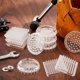 thumbnail image 2 of Reposapiés para muebles dentados transparentes, mesa y sillas, alfombrilla protectora antimovimiento para sofá, 12 paquetes (6 círculos + 6 cuadrados) TUNC Sencillez, 2 of 5