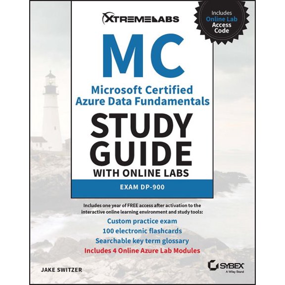 Pre-Owned MC Microsoft Certified Azure Data Fundamentals Study Guide with Online Labs: Exam Dp-900 (Paperback)