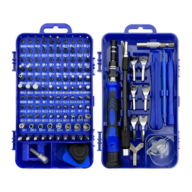 135 in 1 Screwdriver Set Screw Driver Precision Mobile Phone Repair Tools Blue