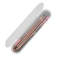 thumbnail image 2 of Cuatro en un removedor de cabeza negra Steería de acero inoxidable Pimple Popper Tool Kit Herramientas de belleza Acné Whitehead Popping para la cara de la nariz con la caja Monstrate CE001560-00, 2 of 7