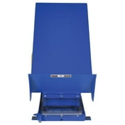 Vestil Manufacturing UNI-2448-4-BLU-208-3 24 x 48 in. 4000 lbs Scissor Lift Table - Blue, 208V & 3 Phase