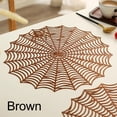 thumbnail image 3 of Lace Spider Web Tablecloth for Halloween Round Table Decoration 15 Inch, 3 of 9