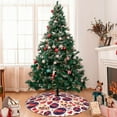 thumbnail image 7 of Lsque rock Skull record heart Print Christmas Tree Skirt, Tree Skirt with Ties or Velcro, Perfect for Holiday Decorations, Halloween, and New Year-48", 7 of 7