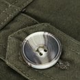 thumbnail image 5 of Fgnfyis Mens Jackets Casual Lapel Mid Length Pure Jacket Coats for Men Green M, 5 of 8