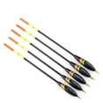 thumbnail image 1 of 4/5 Pcs Flotteurs de Pêche Tailles Mixtes Poids Balsa Liège Sapin, 1 of 8