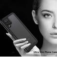thumbnail image 6 of Sturdy Clear Case for Samsung Galaxy A12 5G / Galaxy A13 5G, Tekcoo Full Body Heavy Duty Protection Tempered Glass Screen Protector Shockproof Rugged Case Cover -Black, 6 of 11