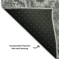 thumbnail image 3 of Addison Rugs Mayfield Washable Transitional Floral Gray Rectangle Rug, 9' x 12', 3 of 6