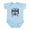 Sky Blue, variant on CafePress - Double Headed Eagle Infant Bodysuit - Baby Light Bodysuit, Size Newborn - 24 Months