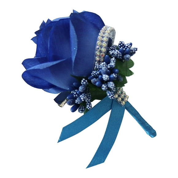 Artificial Eucalyptus Wrist Corsage Bracelet, Corsage and Corsage Prom Rose Corsage Corsage Wristband Set for Wedding Anniversary Prom Party