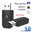 thumbnail image 2 of Adaptador de USB 5,0, transmisor inalámbrico , receptor para ordenador portátil, de , auricular, controlador CUTICAT Transmisor, 2 of 8