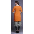 thumbnail image 4 of Bimba Kurtis Droits Imprimés pour Femmes Kurta à Panneaux Tunique d'Été, 4 of 5
