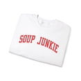 thumbnail image 3 of Soup Junkie Sweatshirt Gifts Crew Neck Shirt Long Sleeve Unisex, 3 of 7