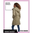 thumbnail image 6 of Steven Madden Women's Winter Coat - Packable Long Length Quilted Puffer Parka Jacket for Women, S-XL, 6 of 7
