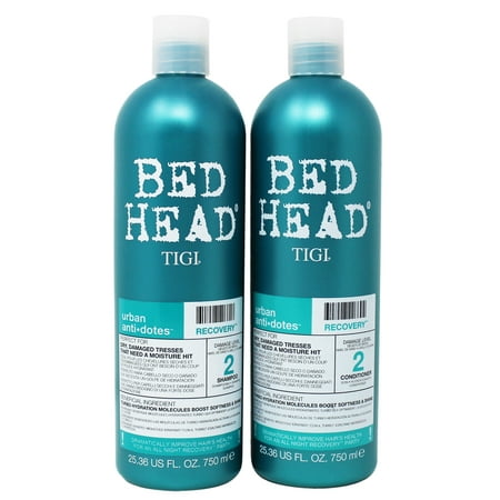 Tigi Bed Head Urban Anti+Dotes Damage Level 2 Recovery Shampoo and Conditioner, 25.36 fl oz, 2