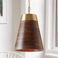 thumbnail image 2 of 14.5 Inch 1 Light Pendant In Urban/Industrial Style 10 High By 14.5 Wide     -Traditional Installation Capital Lighting 330314Wr, 2 of 6