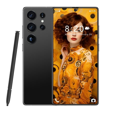 2025 New S25 Ultra 7.3inch HD Global Edition Original Smart Dual Card 8000mAh Battery Facial Recognition Function