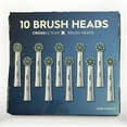 thumbnail image 4 of Orl-B Replacement Brush Heads Cross Electric Actin 10 Pack - White, 4 of 5