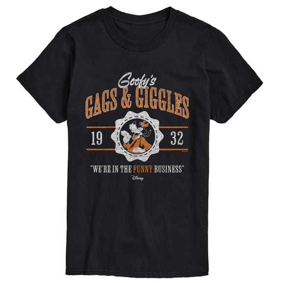 Disney - Goofy's Gags and Giggles - Men's Short Sleeve Graphic T-Shirt
