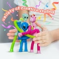thumbnail image 2 of DoDoMagxanadu Pop Tubes Fidget Toys, Telescopic Suction Cup Sensory Stress Relief Toys, Cartoon Character Themed, Multicolor, 8 Pack, 2 of 7
