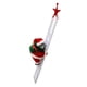 thumbnail image 1 of Escalera eléctrica para escalar, muñeco navideño de Papá Noel, divertida para fiestas al aire libre en familia. Escalera blanca, 1 of 9