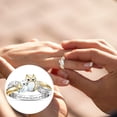 thumbnail image 3 of Anillo de Búho Anillo de Dedo de Animal Joyería con Incrustaciones de Búho Joyería para los Amantes del Día de la Madre Cumpleaños ANGGREK Otros, 3 of 8