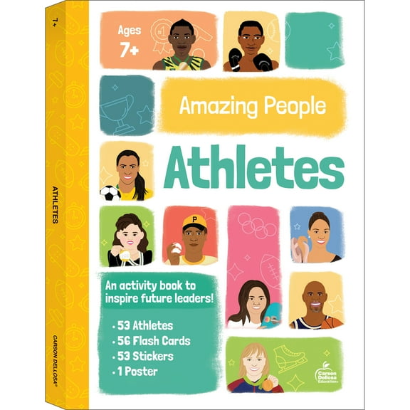 Carson Dellosa Amazing People: Athletes Activity Book