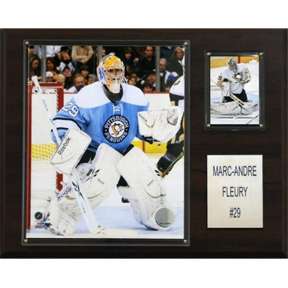 C & I Collectables 1215MAFLEURY NHL Marc-Andre Fleury Pittsburgh Penguins Player Plaque