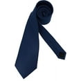 thumbnail image 5 of LAICAIW Men's Ties Solid Pure Color Plain Formal Black Ties For Men, 5 of 5