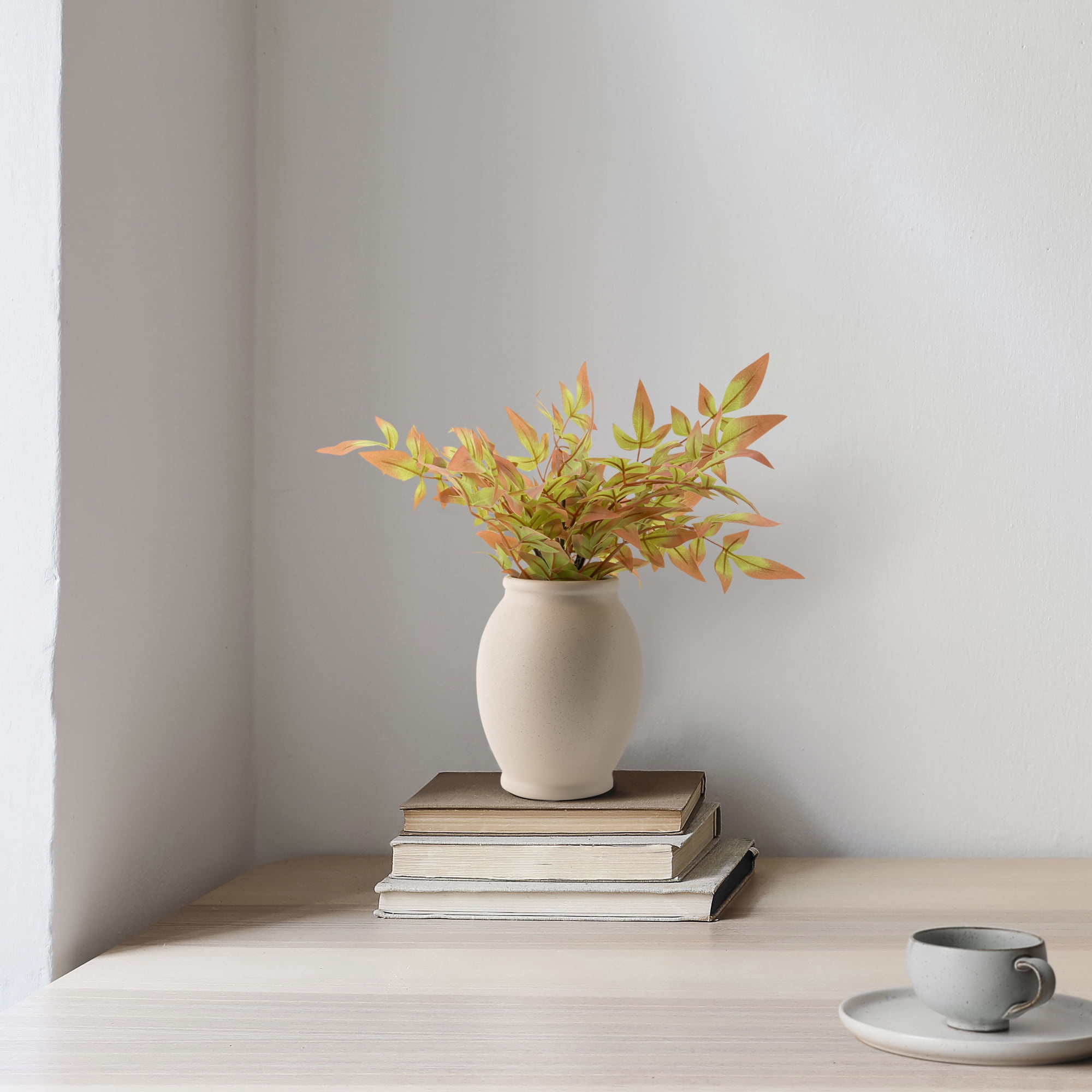 Better Homes & Gardens 11" Artificial Sumac Plant in Ceramic Vase