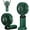 Green, variant on Portable Handheld Fan, Portable Fan Rechargeable, 5000mAh, 180° Adjustable, 6 Speed Wind, Display Electricity in Real Time, USB Rechargeable Foldable Fan, Quiet Personal Fan with Power Bank