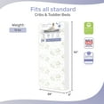 thumbnail image 5 of Dream on Me Twilight 5" 80 Coil 2-In-1 Crib & Toddler Innerspring Mattress, 5 of 7