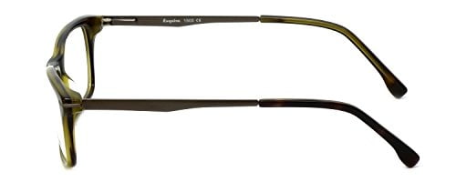 Esquire Designer Reading Glasses EQ1500 in Olive Tortoise 53mm with Case +1.50