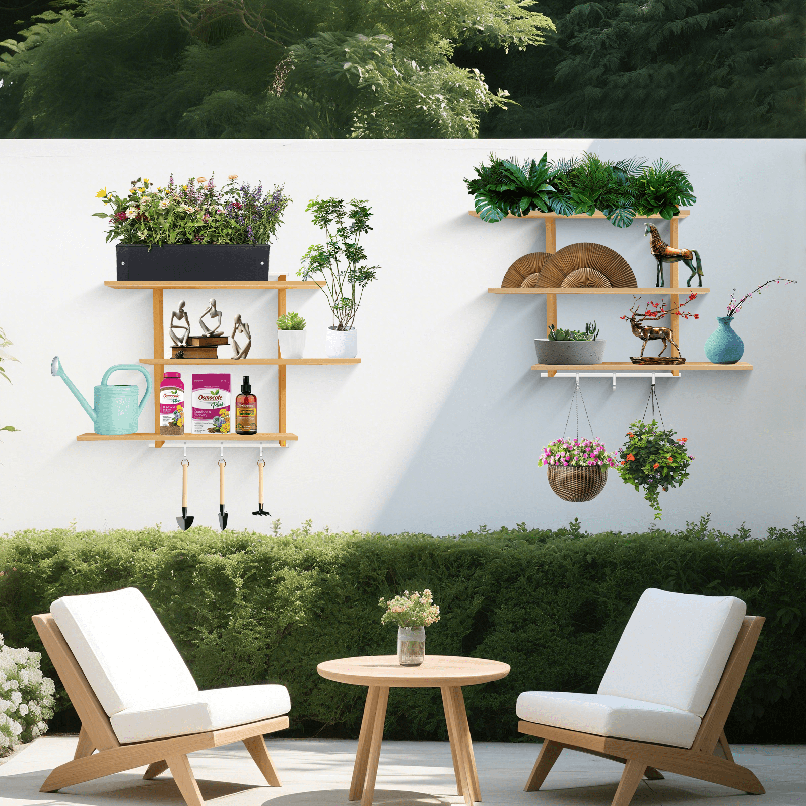 Multi-Modality Adjustable Wooden Floating Wall Shelf, 3 Tier Wall-Mounted Display Shelves,Bathroom Shelves,Over the Toilet Storage,Bookshelf，Floating Shelf for Wall