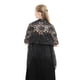 thumbnail image 1 of Elegante chal con borlas de lentejuelas para fiesta, vestido de noche, chal exterior, chal de lentejuelas para dama de honor, 1 of 6