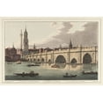 thumbnail image 2 of Stadler, Joseph 24x17 White Modern Wood Framed Museum Art Print Titled - UA CH London Bridge, 2 of 4