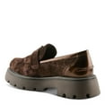 thumbnail image 7 of Patrizia Morhua Women’s Velvet Slip-On Loafers with Crystal Buckle and Lug Sole, 7 of 7